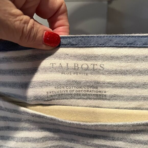 T by Talbots sweatshirt Size XLp - Picture 4 of 4